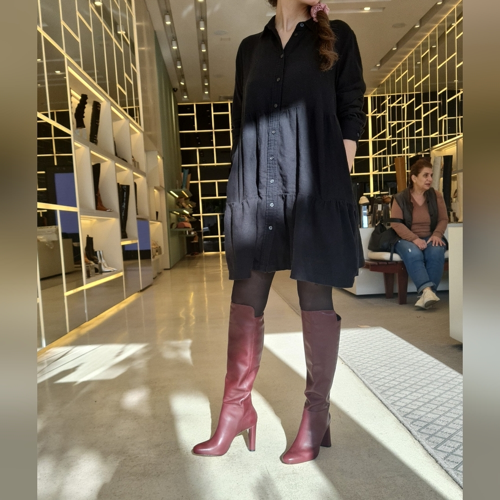 Gap Black Shirt Dress